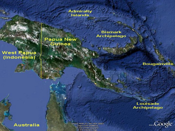 Indo pacific islands map