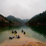 Diving Qian Dao Lake